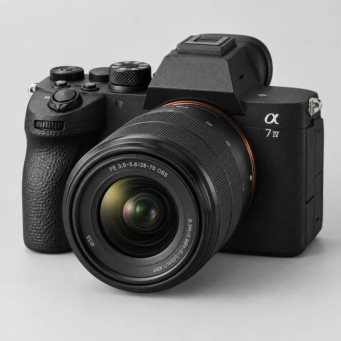 Ảnh nguồn của Sony A7 IV và thiết bị quay chụp